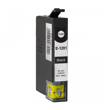 PS kompatibilná kazeta Epson T1281 - 12ml - Black