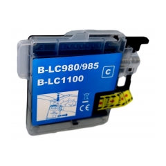 PS kompatibilná kazeta Brother LC980C / LC985C / LC1100C - 19ml - Cyan