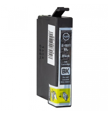 PS kompatibilná kazeta Epson T1801/T1811 (C13T18014010)- 15ml - Black
